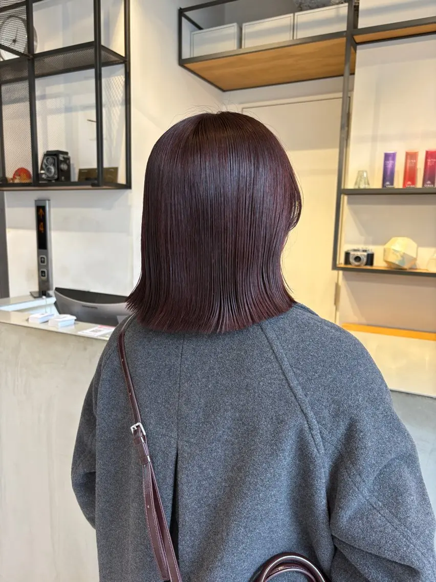 ミディアム カラー FILMS 銀座店 Mikotoのヘアスタイル