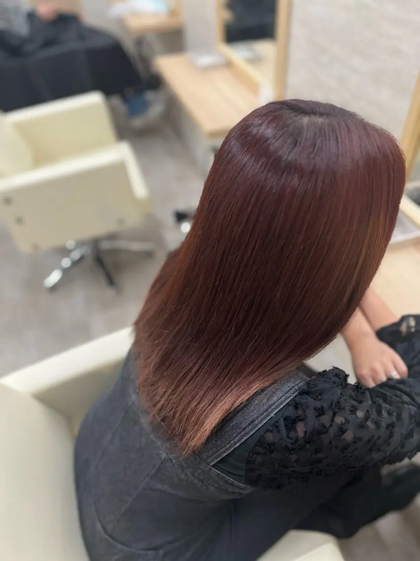 セミロング Shu【モデル募集】 🐼🎋🌱のヘアスタイル