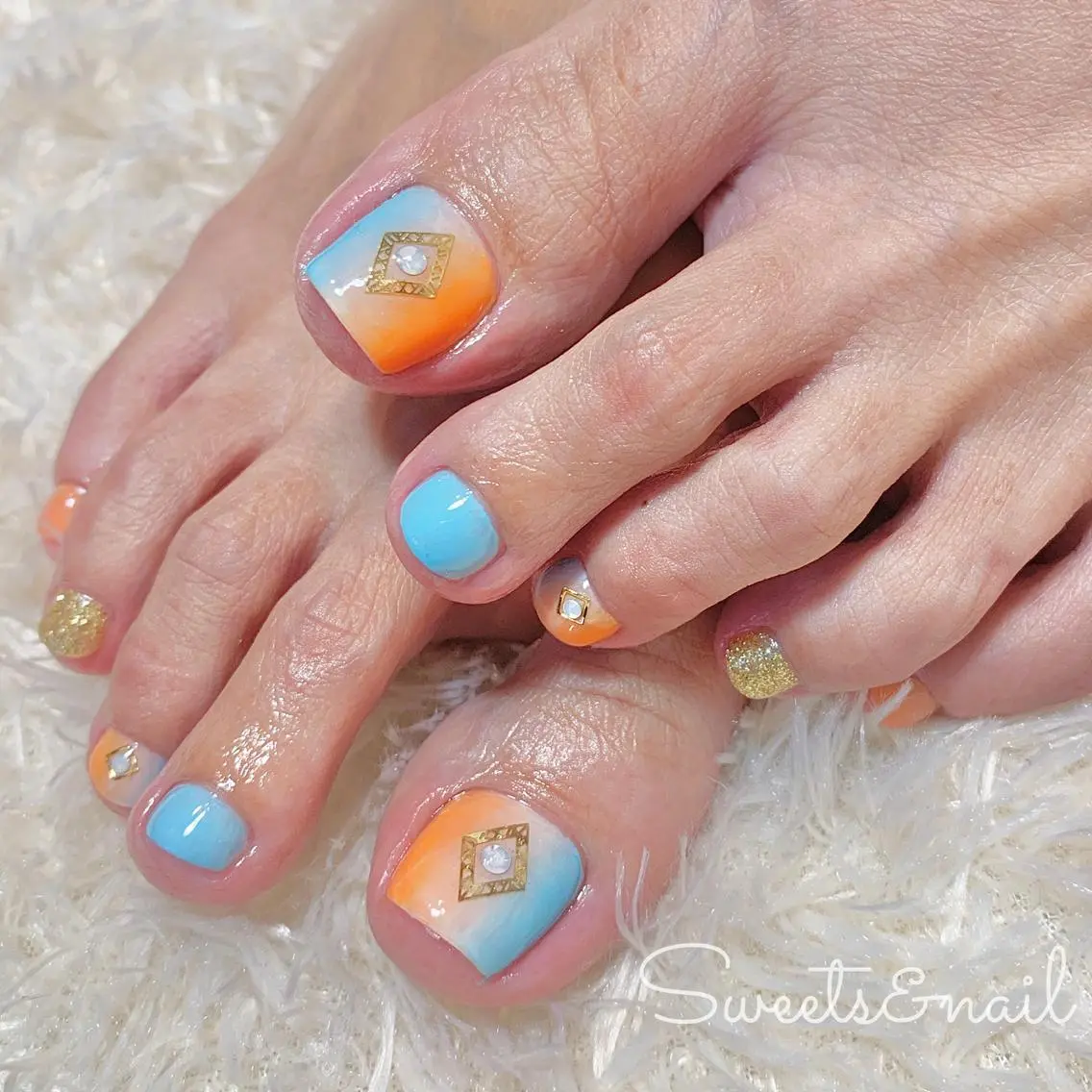 ネイル フットネイル Sweets& nail みなこのネイルデザイン