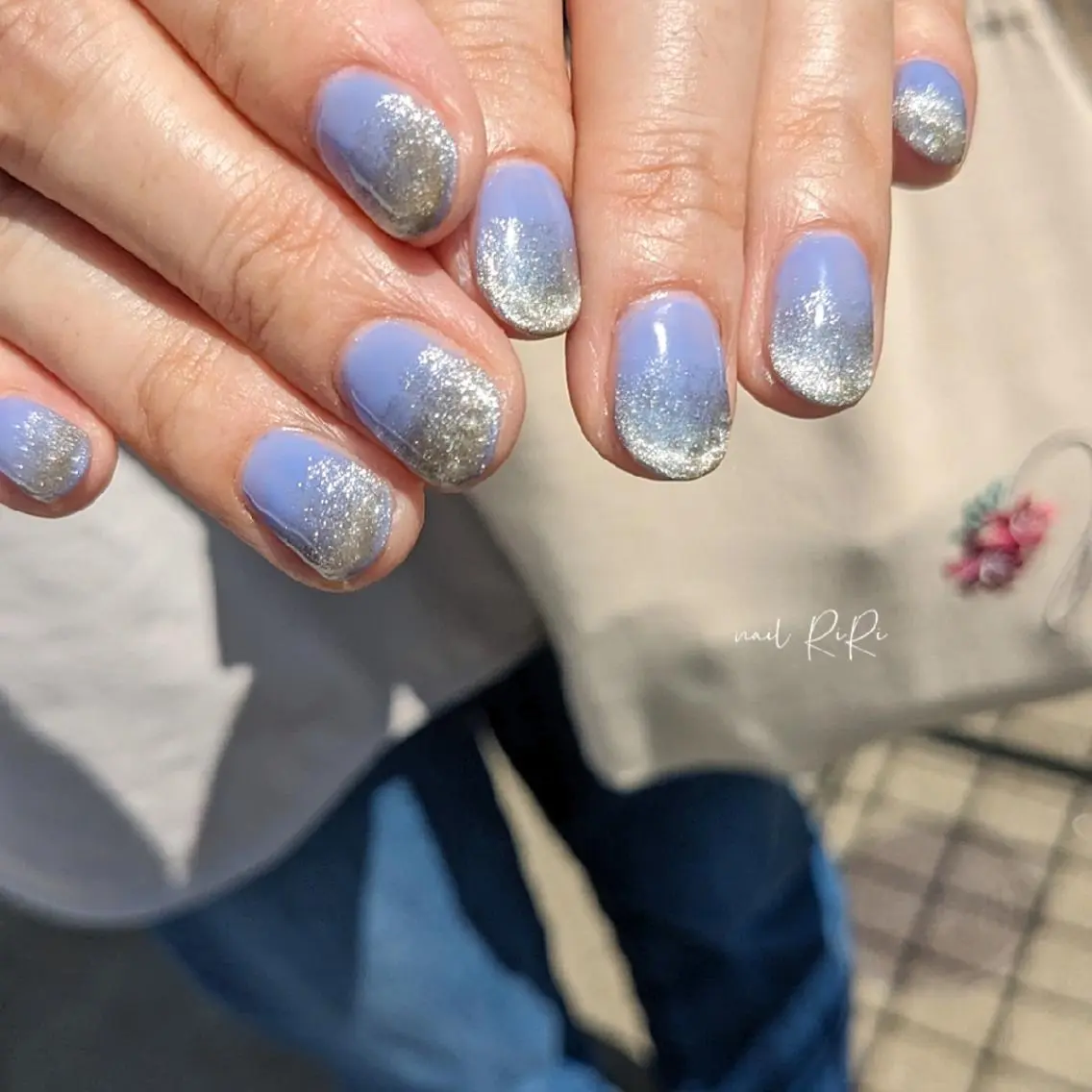 ネイル グラデーション マグネットネイル nail RiRi アトレナチュラのエステ・リラクイメージ