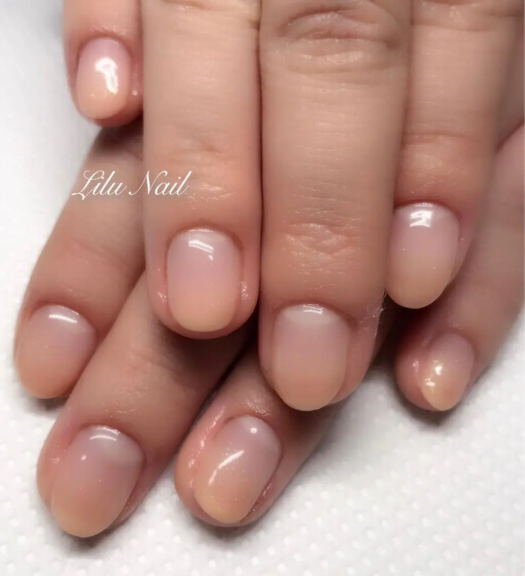 ネイル モチの良さ◉ フィルインネイル♡のネイルデザイン