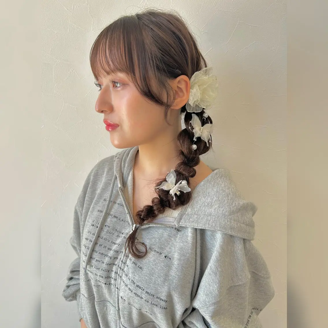 ヘアアレンジ お子様と美容室🧸 HidamaRi絢菜のヘアスタイル