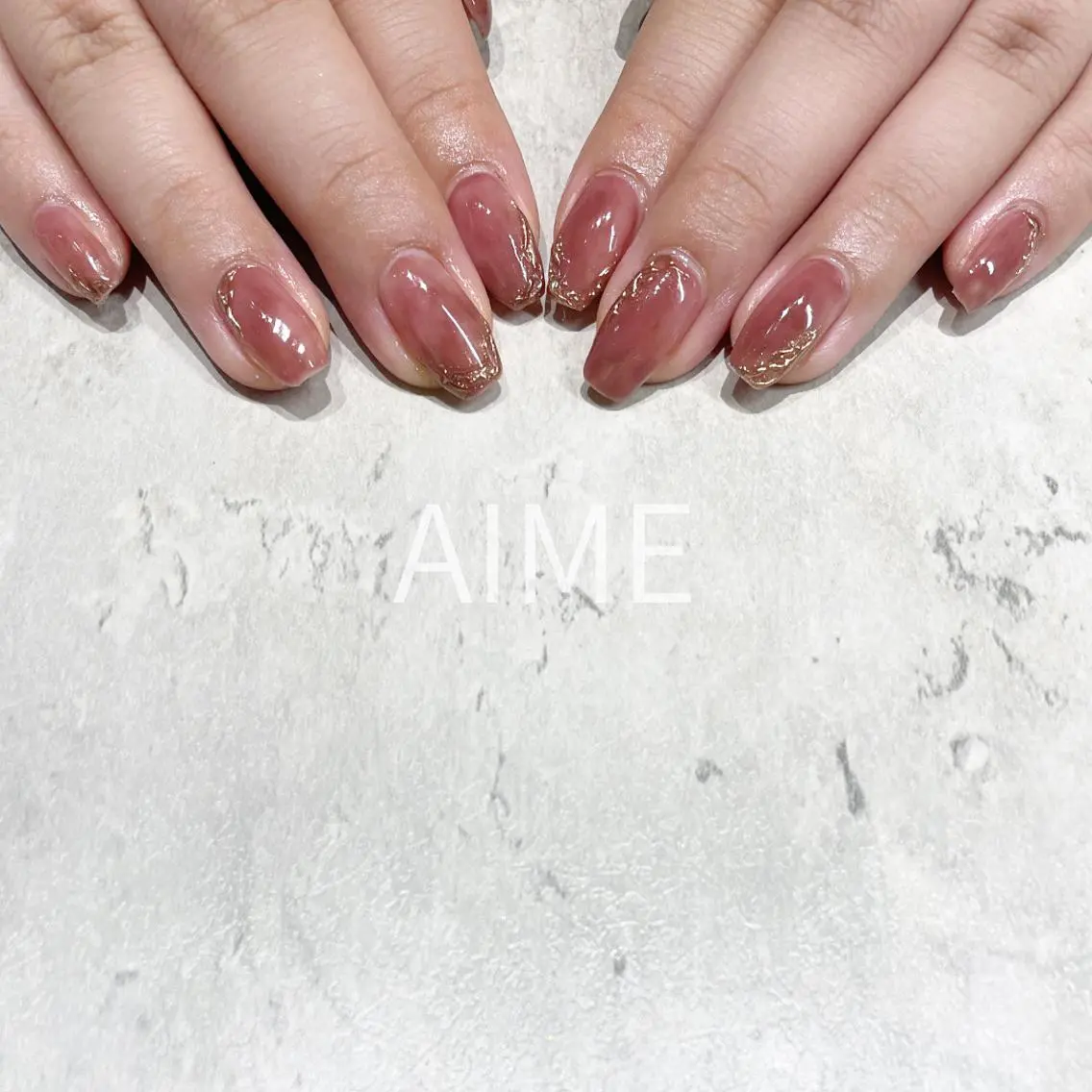 ネイル ハンドネイル AIME （momo）のネイルデザイン