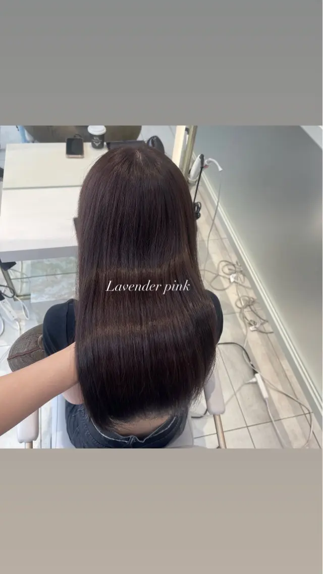 ロング カラー ヘアカラー トリートメント Hina🫧透明感 /上品/モテ🫧のヘアスタイル