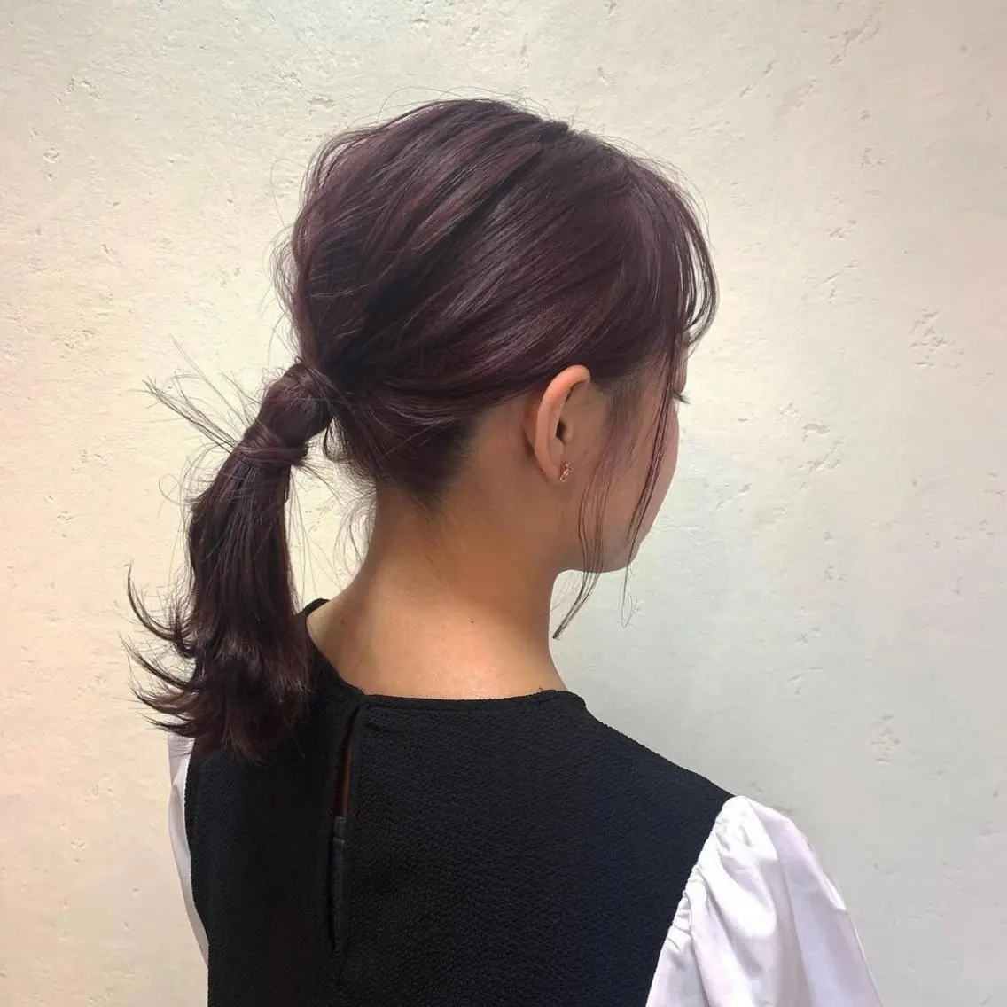 セミロング ヘアカラー ナカヤマナナエ ♡のヘアスタイル