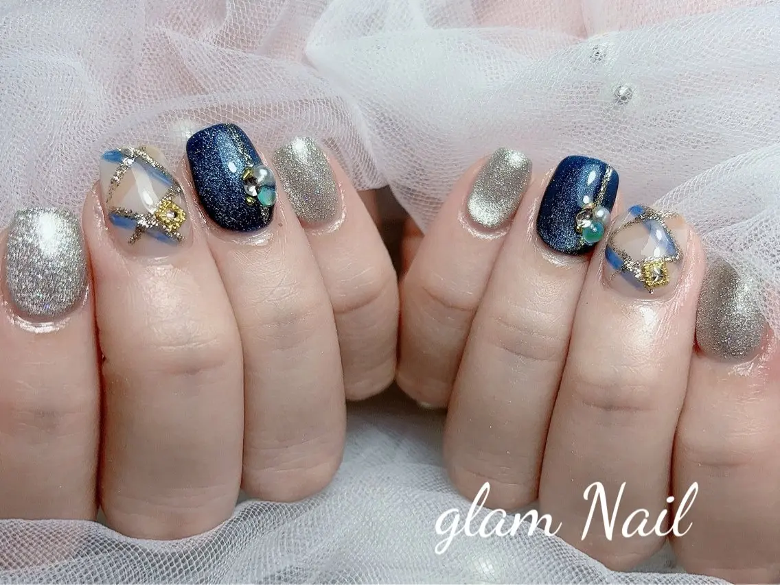 ネイル Glam nail salonのネイルデザイン