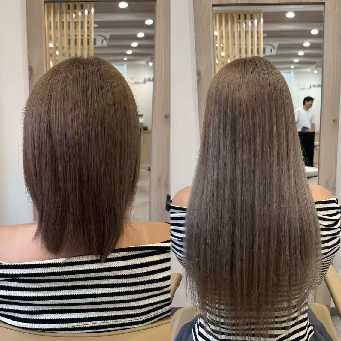 ロング エクステ＆カラー専門 羽エクステ　新大久保のヘアスタイル