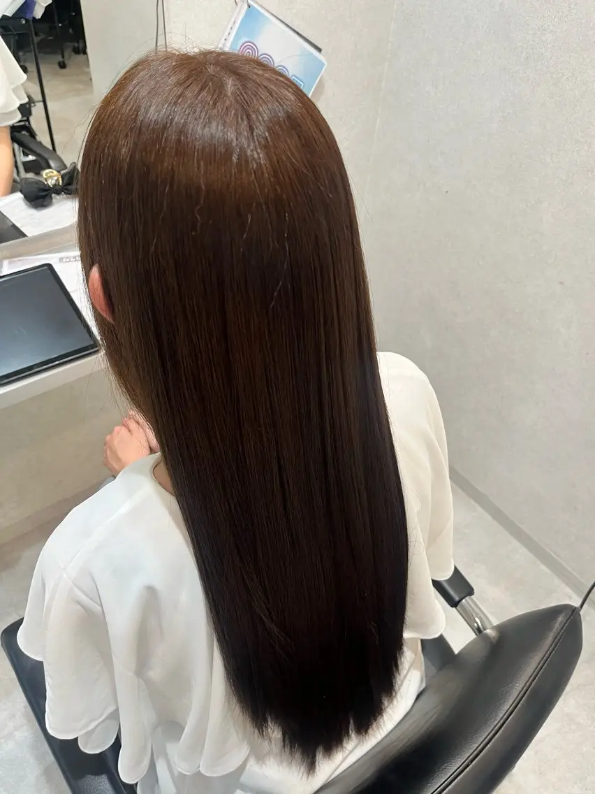 カラー 髪質改善/西宮北口/ 植田梨緒のヘアスタイル