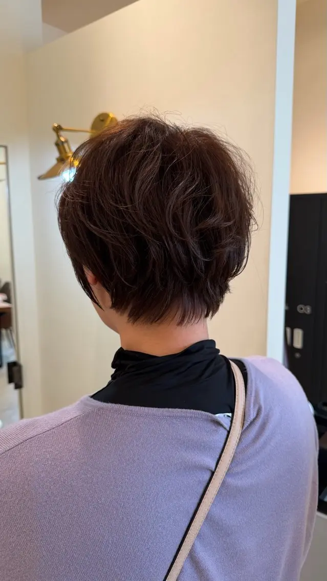 ショート 🐧銀座/ショート/ ショートボブ広瀬🐧のヘアスタイル