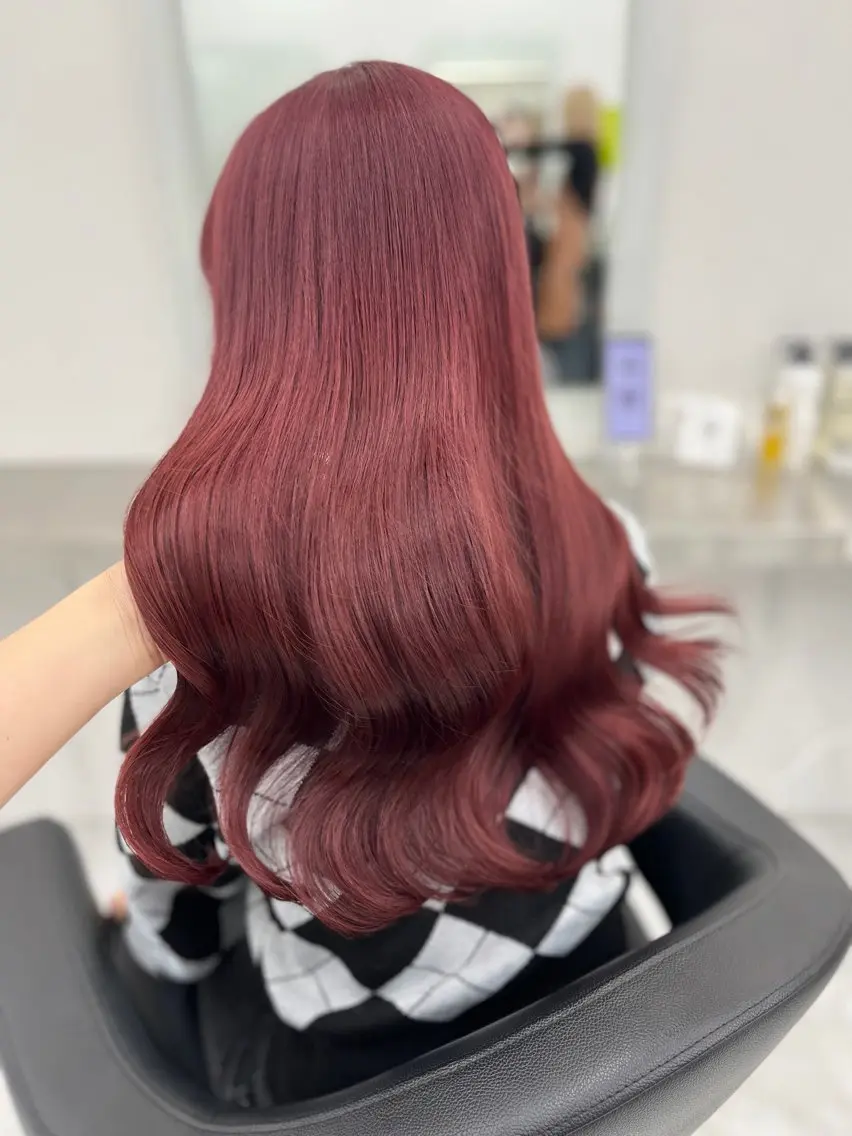 ロング 💗韓国暖色ヘア NO.1💗🪽のヘアスタイル