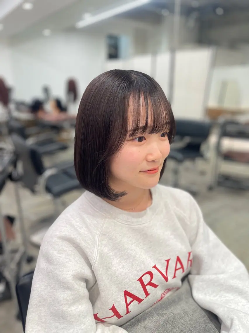 ミディアム 🤍ショート 🤍NANAMI🤍のヘアスタイル