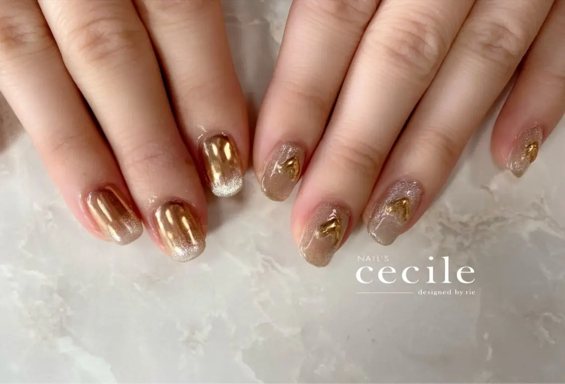 ネイル ハンドネイル Cecile Rieのネイルデザイン