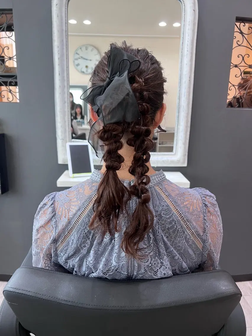ヘアアレンジ sugiyama 🎀ayakaのヘアスタイル