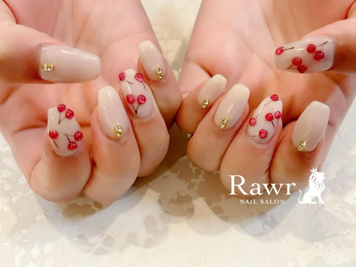 ネイル ハンドネイル Rawr / saoriのネイルデザイン