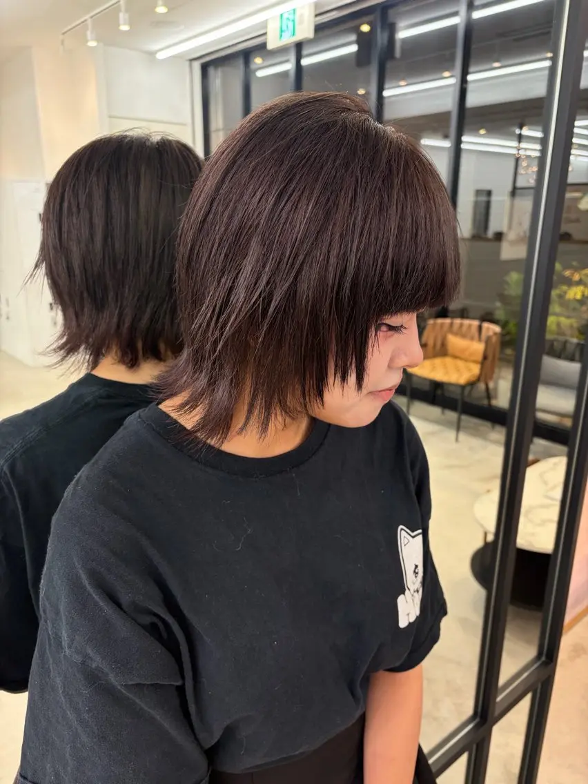 ショート ウルフカット きたやまこう /ウルフ/レイヤーのヘアスタイル