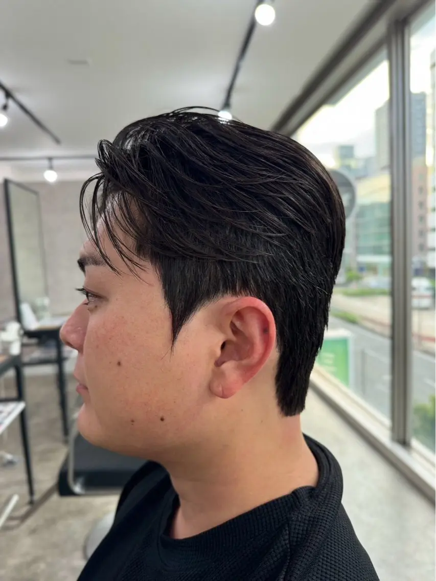 パーマ メンズ ダウンパーマ メンズパーマ 韓国メンズ特化 土屋 光太郎のヘアスタイル