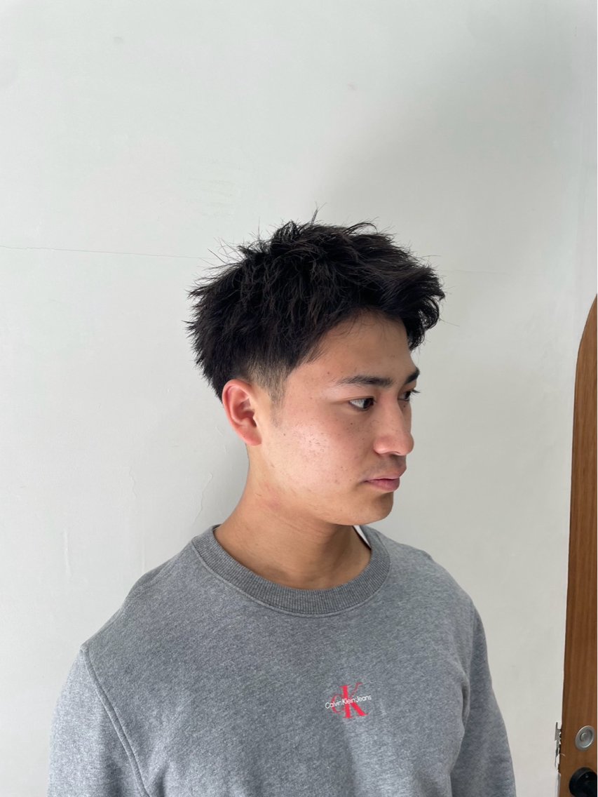 メンズ メンズショート マツイ モモノのヘアスタイル