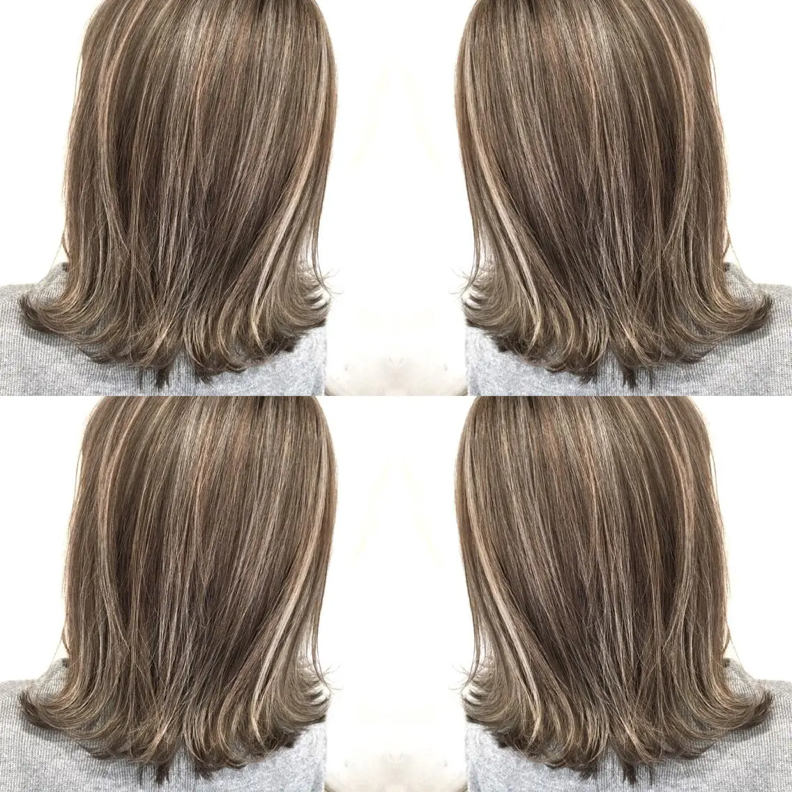 ショート カラー ベージュカラー ハイライトカラー 3Dハイライト ハイライト ヘアカラー トリートメント 井上 一平のヘアスタイル