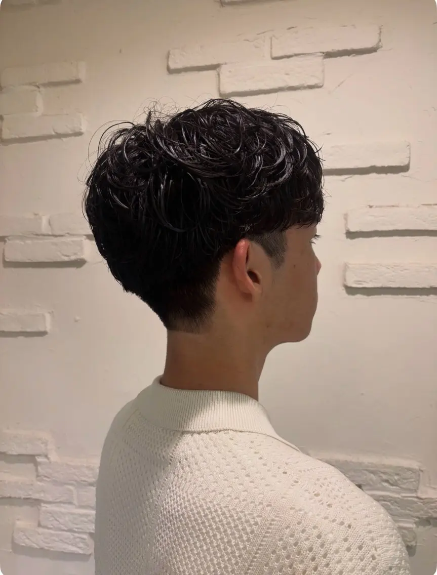 《🌟メンズ限定‼️》カット+パーマ🌀 【★ショートスパ付き★】の写真