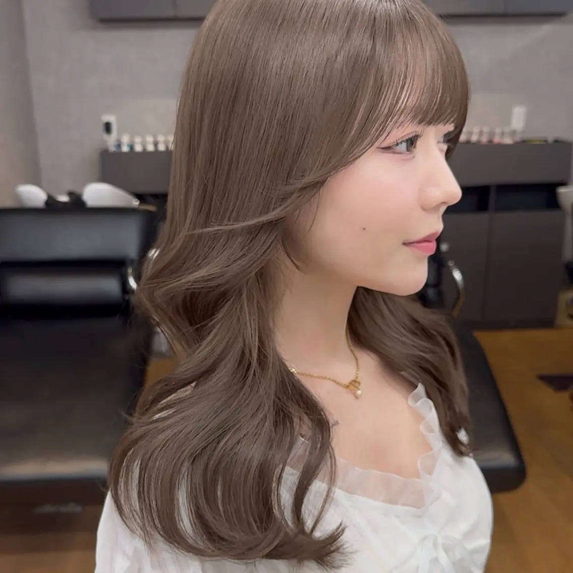 ショート 結べるレイヤーカット /カラー/あさかのヘアスタイル