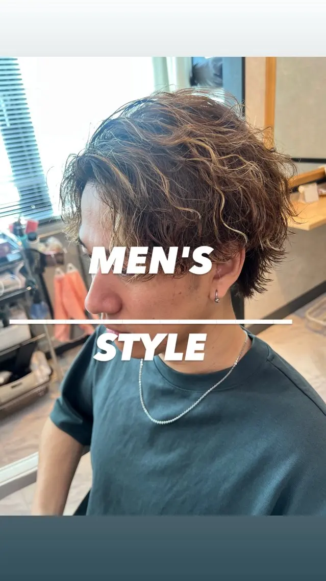 カラー メンズ カット ヘアカラー 大人デザイン 🍃MORIKA🍃のヘアスタイル