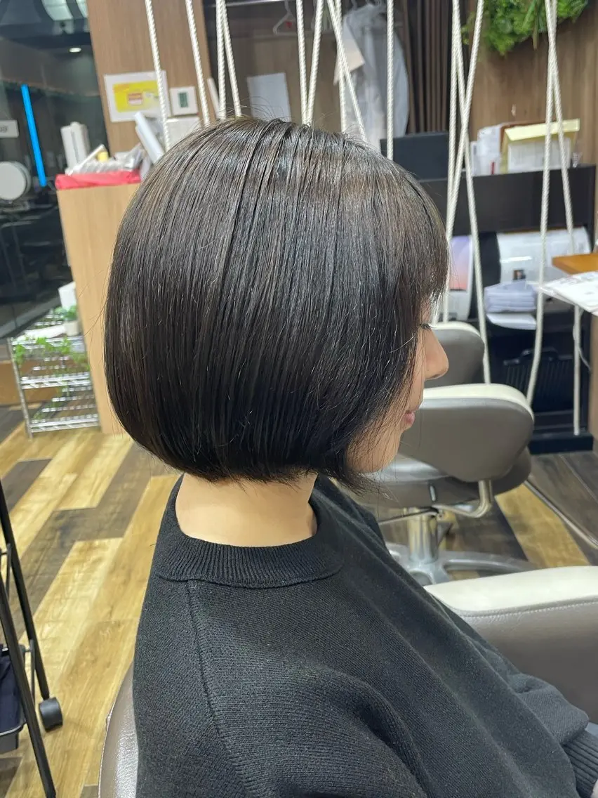 ショート カラー ヘアカラー トリートメント 山際勇策 /岐阜美容師のヘアスタイル
