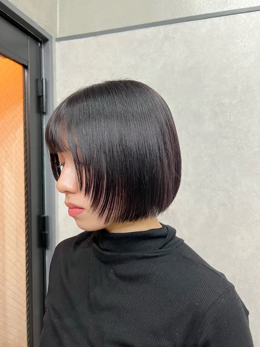 ショート カット maya🇰🇷韓国 レイヤー/顔まわりのヘアスタイル