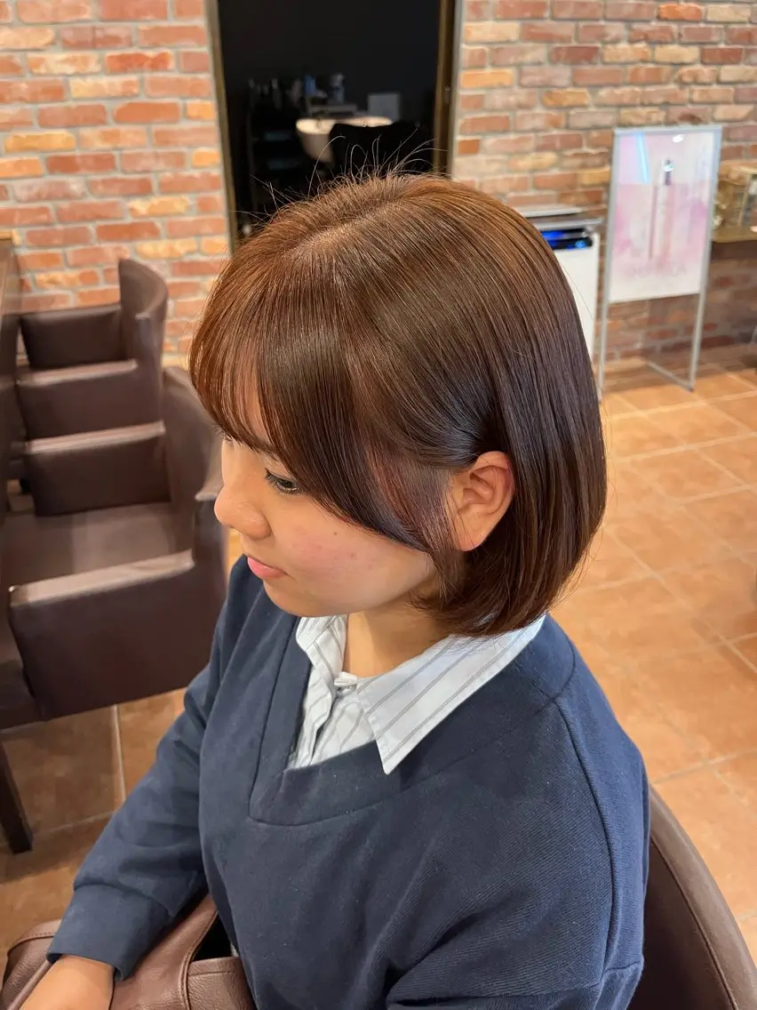ショート カット 城内 心優のヘアスタイル