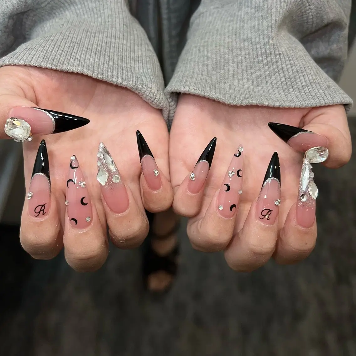 ネイル チークネイル 長さ出し フレンチネイル ジェルネイル ガーリー ハンドネイル Sora  Nail Studioのネイルデザイン