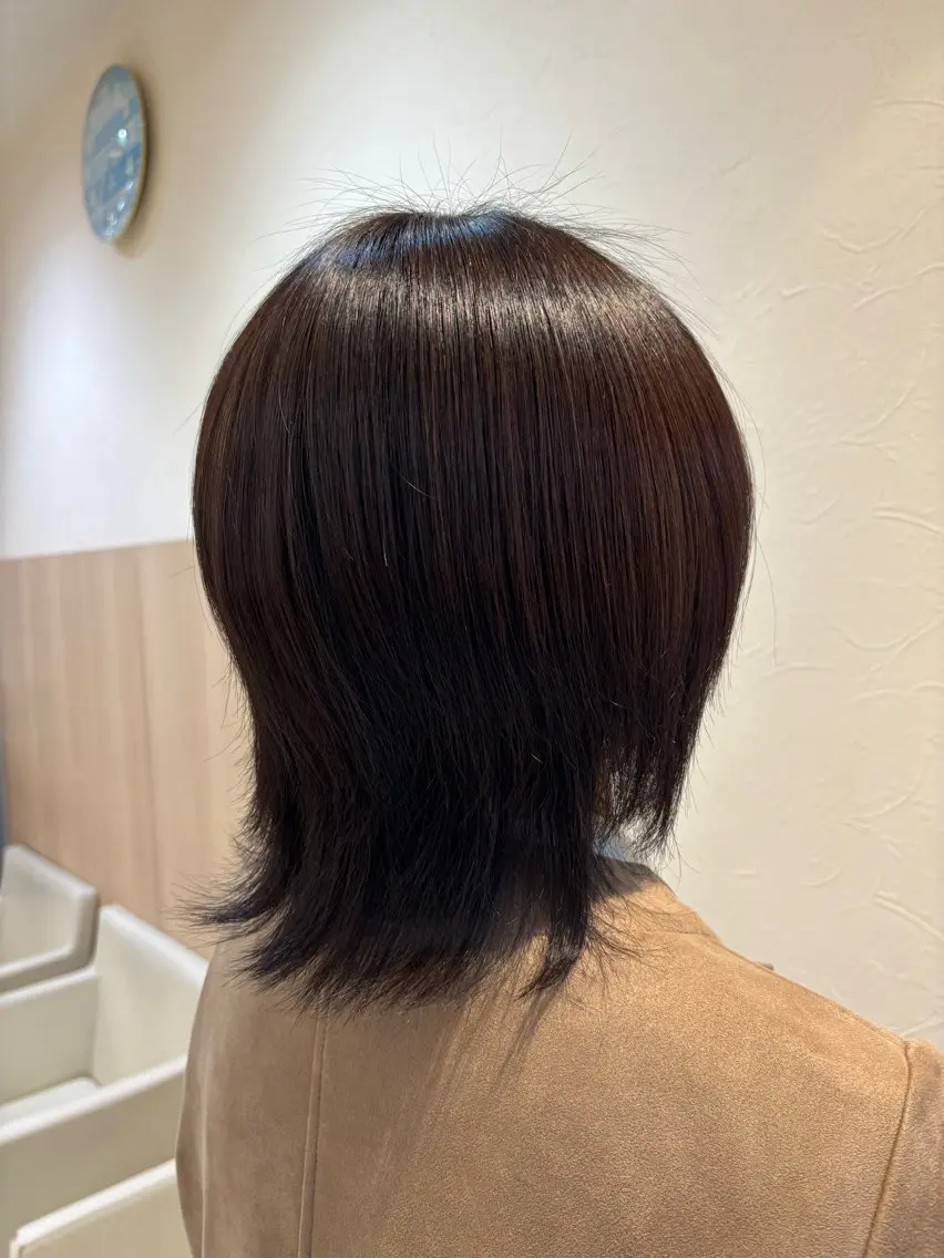 ミディアム カラー ブラウンカラー ヘアカラー 本多 剛大のヘアスタイル