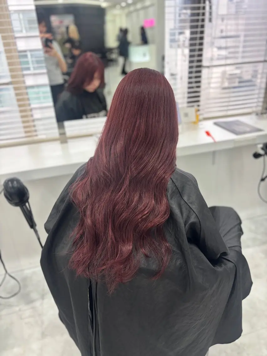 カラー ヘアカラー トリートメント 🎀ツヤ髪✖︎ 暖色🎀RYUKAのヘアスタイル