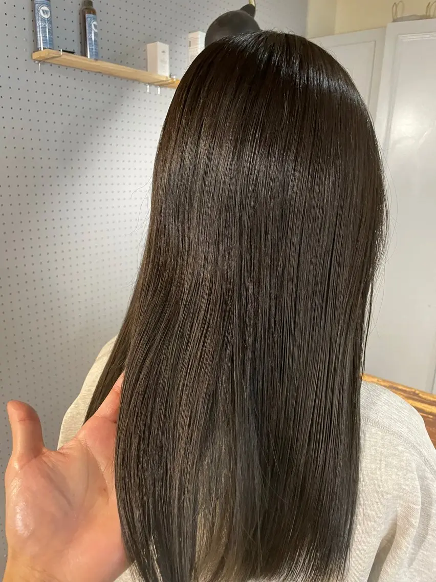 ロング カラー カット ヘアカラー トリートメント 🤩噂のMr.髪ポジ ティブ®️yu🤩のヘアスタイル