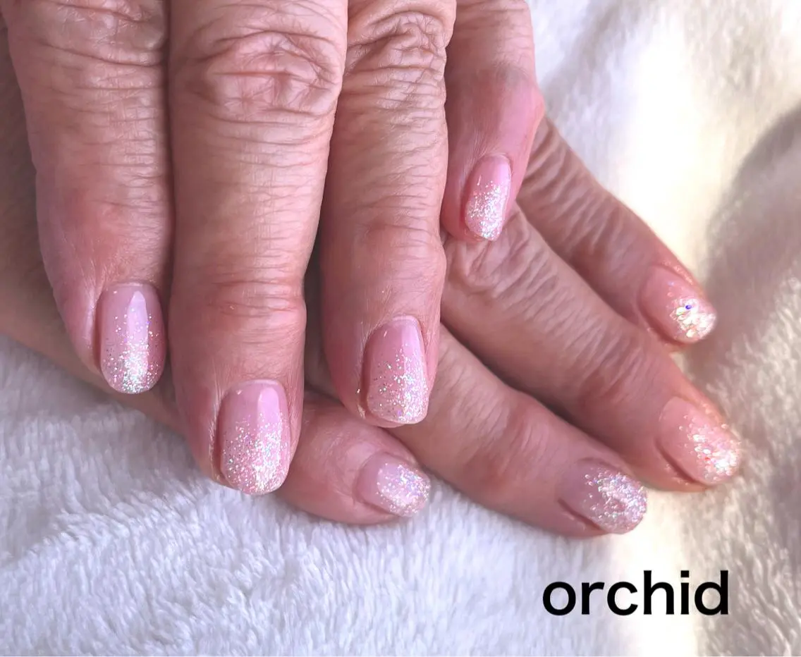 ネイル ハンドネイル フットネイル orchid ♡オーキッドのネイルデザイン