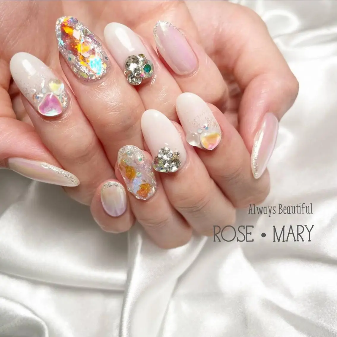 ネイル ハンドネイル ROSE・ MARY 鈴木のネイルデザイン
