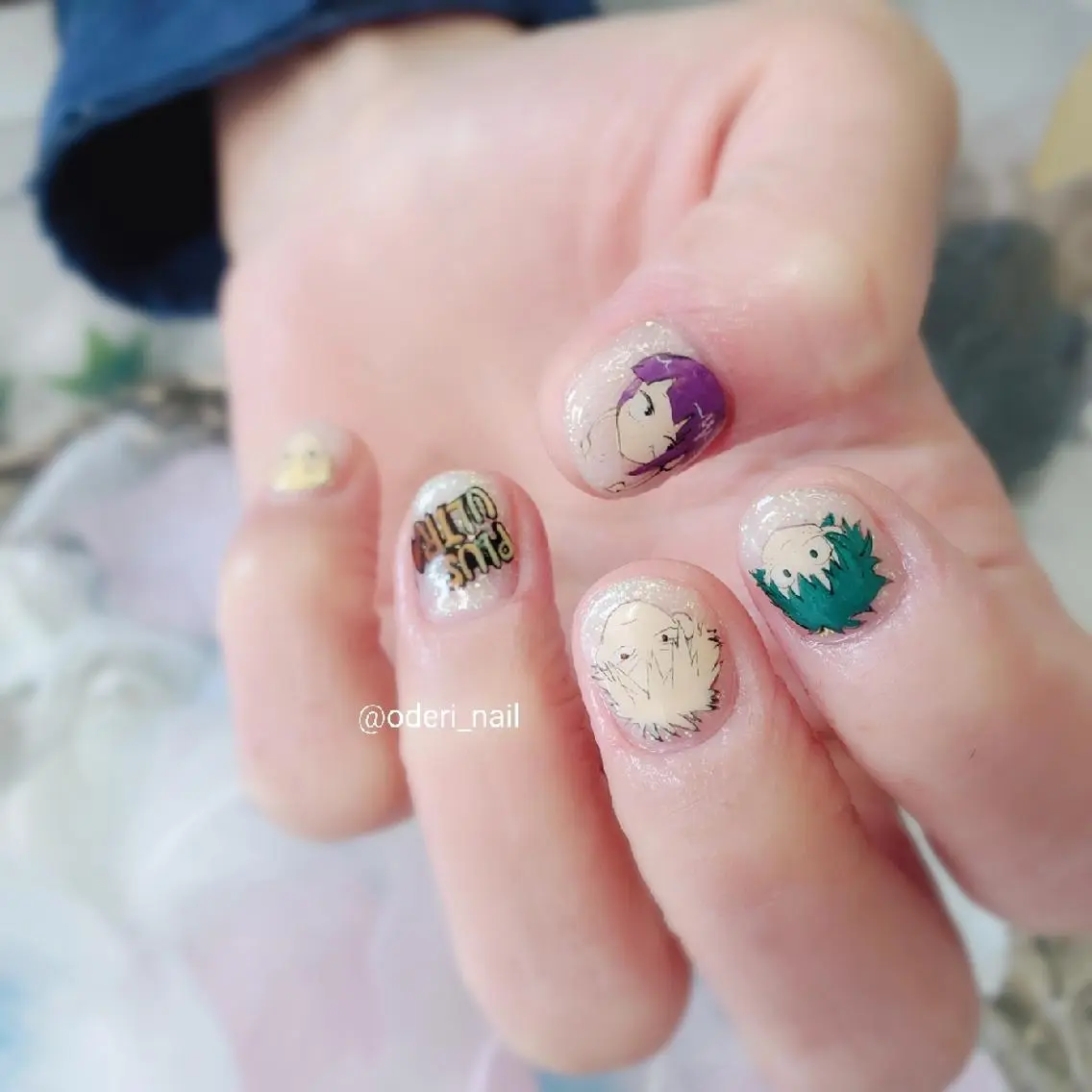 ネイル アートネイル ジェルネイル おで@ oderi_nailのネイルデザイン