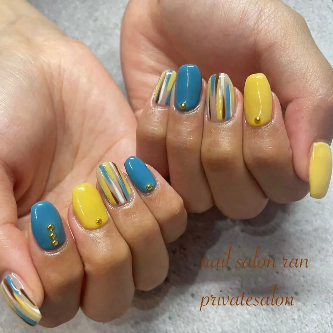 ネイル ハンドネイル ハンドケア nailsalon ranのネイルデザイン