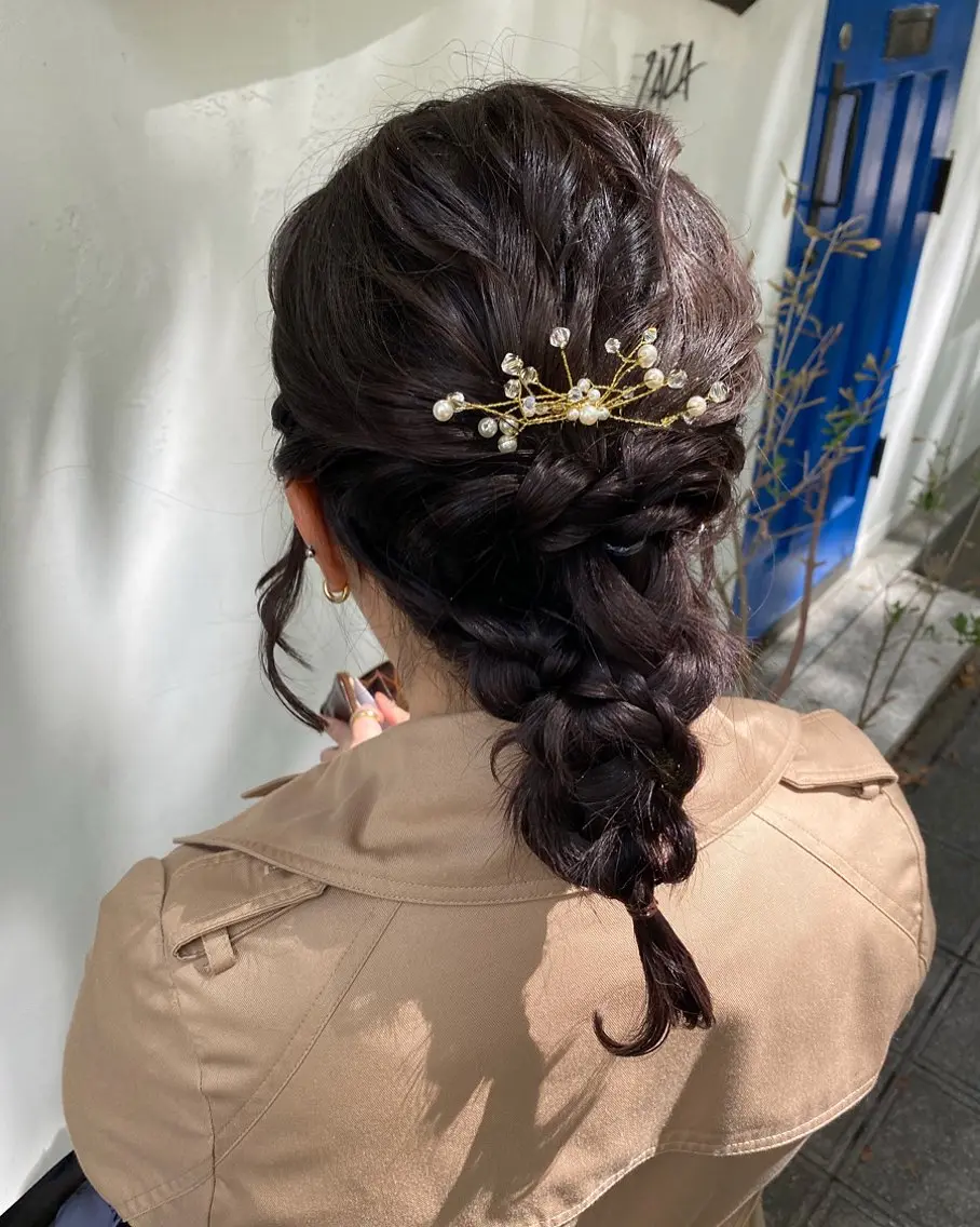 ヘアアレンジ ZAZA YUKAのヘアスタイル