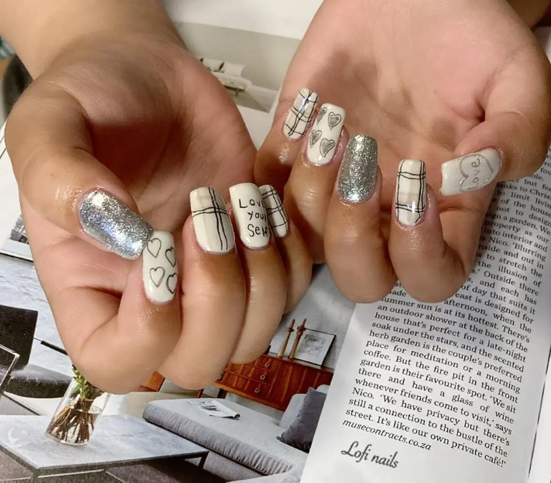 セミロング ネイル Lofi nails ゆきこのネイルデザイン