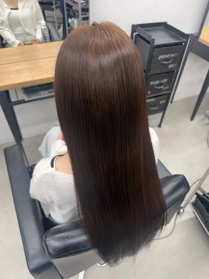 ロング ヘアカラー トリートメント KILLA ゆめか🦋のヘアスタイル