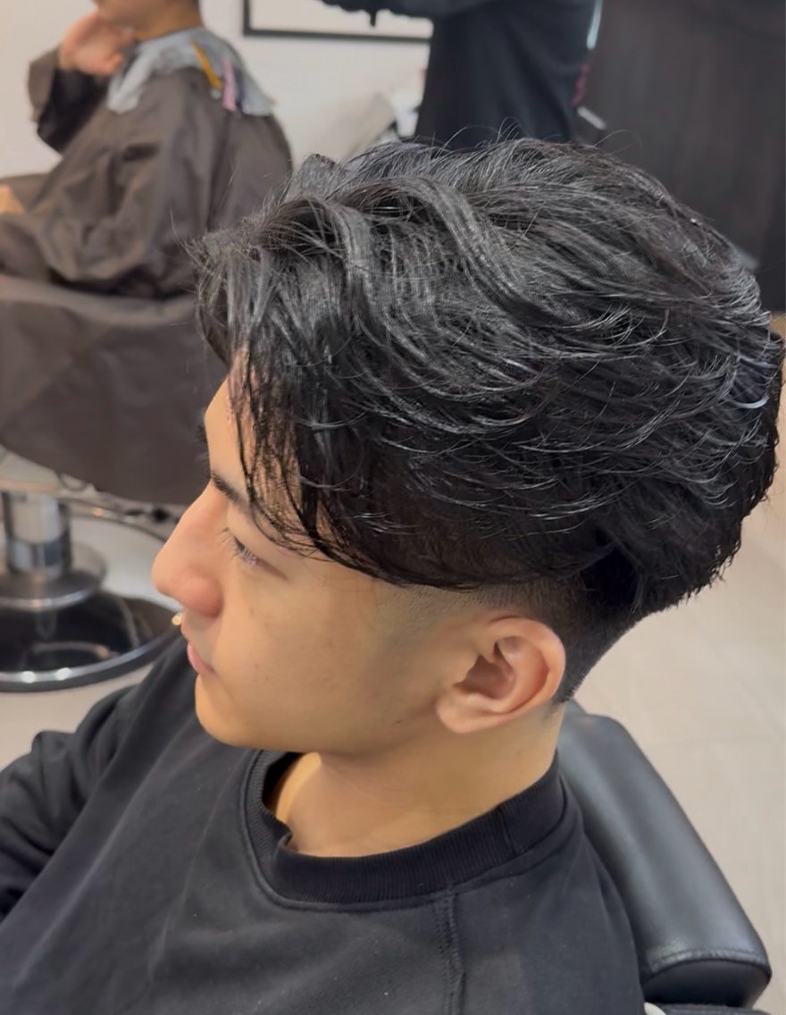 パーマ メンズ カット パーマ 直毛改善特化美容師/ 大森雄貴のヘアスタイル