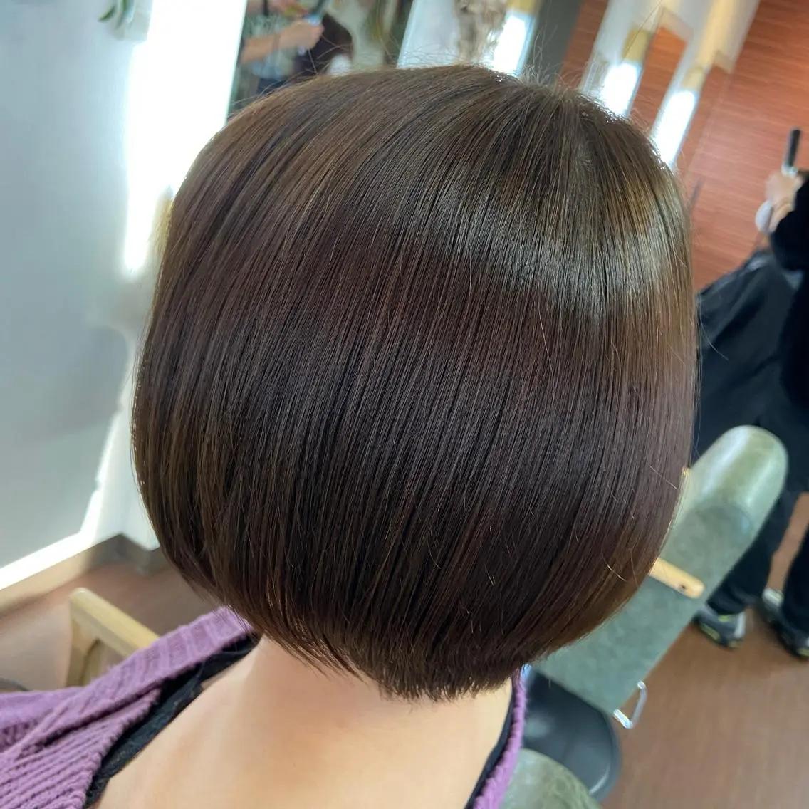 ショート 外国人風カラー 💜推しインナー カラー/菊池柊真💜のヘアスタイル