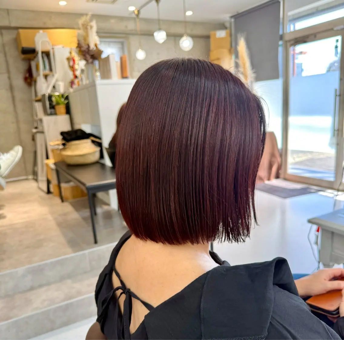 カラー 榎本 雪来のヘアスタイル