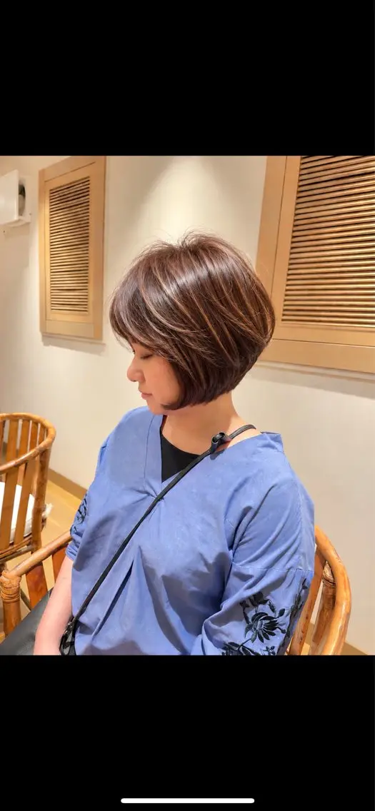 ショート カラー カット ヘアカラー トリートメント 加藤 覧太のヘアスタイル