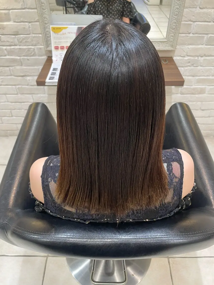 ミディアム 🌼 misaki 🌼のヘアスタイル
