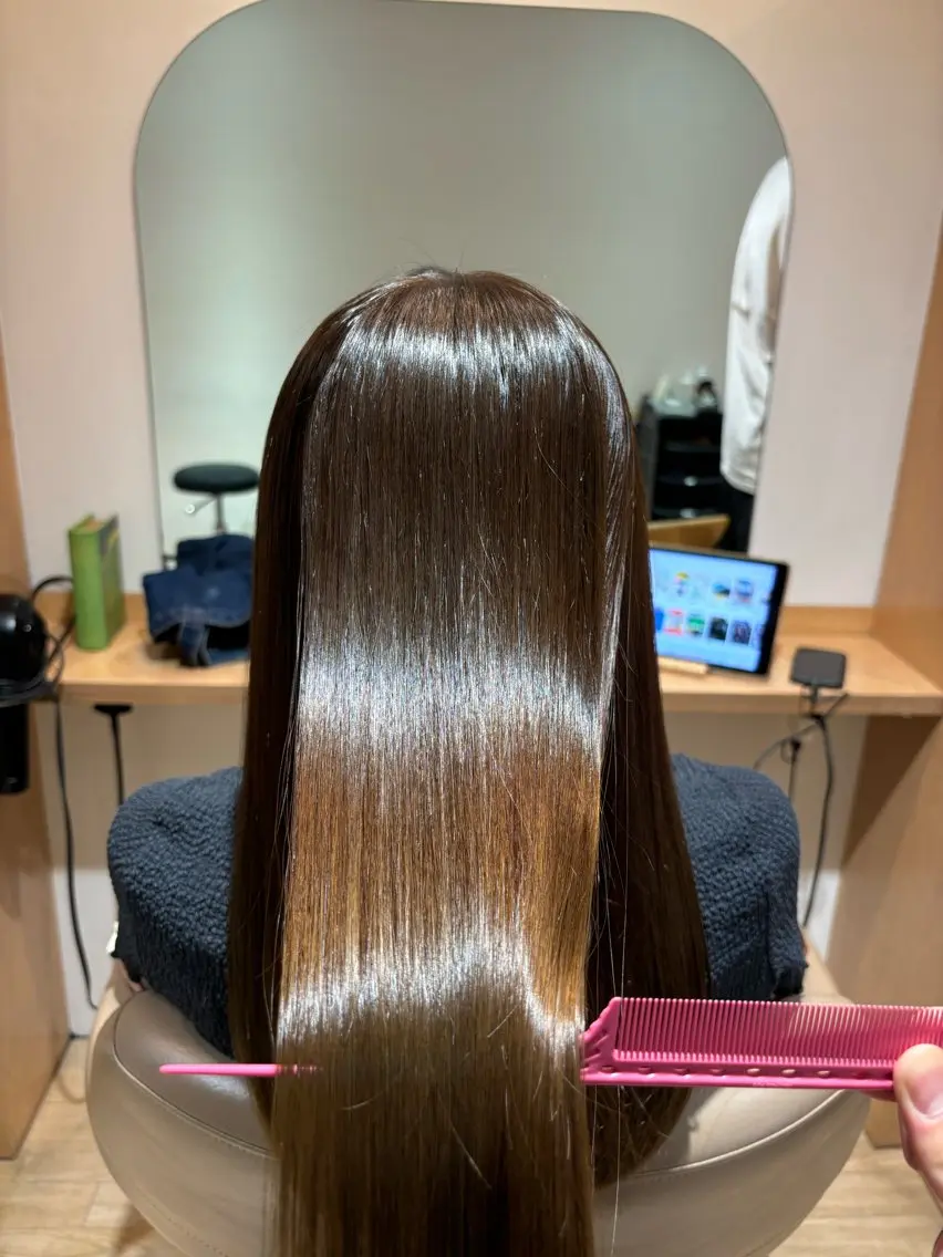 ロング カット ヘアカラー トリートメント 【Amphi Tokyo】宮原のヘアスタイル