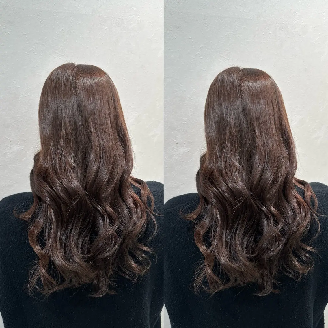 ロング ヘアカラー YUI 🎀 艶髪 / 透明感のヘアスタイル