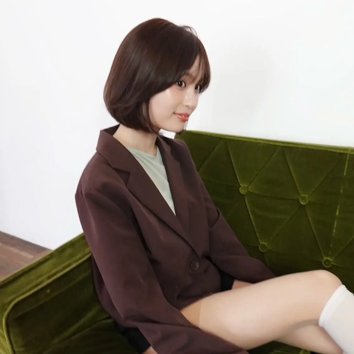 ショート カラー カット ヘッドスパ 岡野 真歩のヘアスタイル
