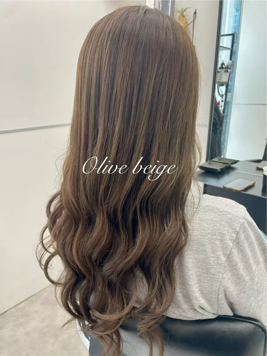 ミディアム カラー カット ヘアカラー トリートメント 💗大人艶×髪質改善 カラー💗AYAKIのヘアスタイル