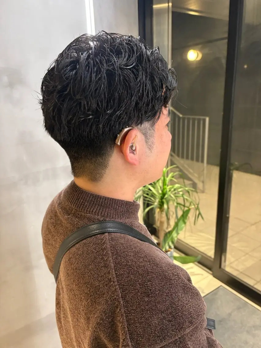 ショート パーマ KOUYU（ému） 伏見/カラーモデルのヘアスタイル