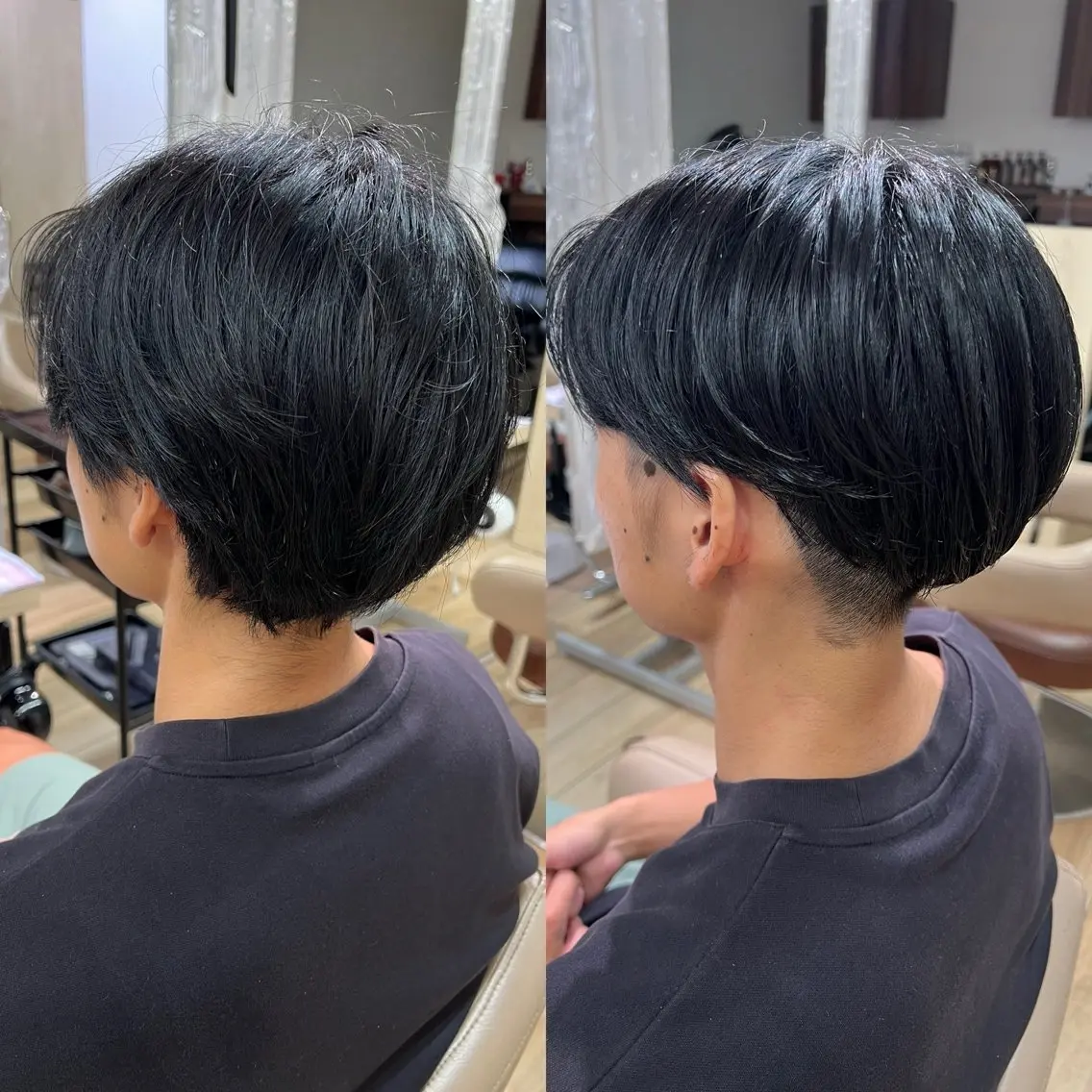 パーマ メンズ カット 縮毛矯正 高橋 香奈のヘアスタイル